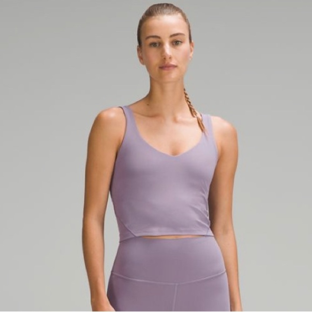 Lulu Lemon Athletica align tank top - Purple ash - Size 2 :)
